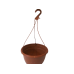 25CM PLASTIC HANGING BASKETS / POTS / PLANTERS x10
